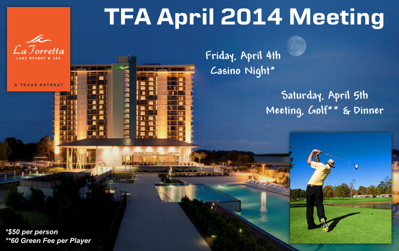 Texas Fence Association - April 2014 Meeting at La Torretta Report in Conroe