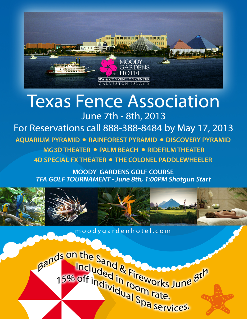 Texas Fence Association - June 2013 Meeting at Moody Gardens